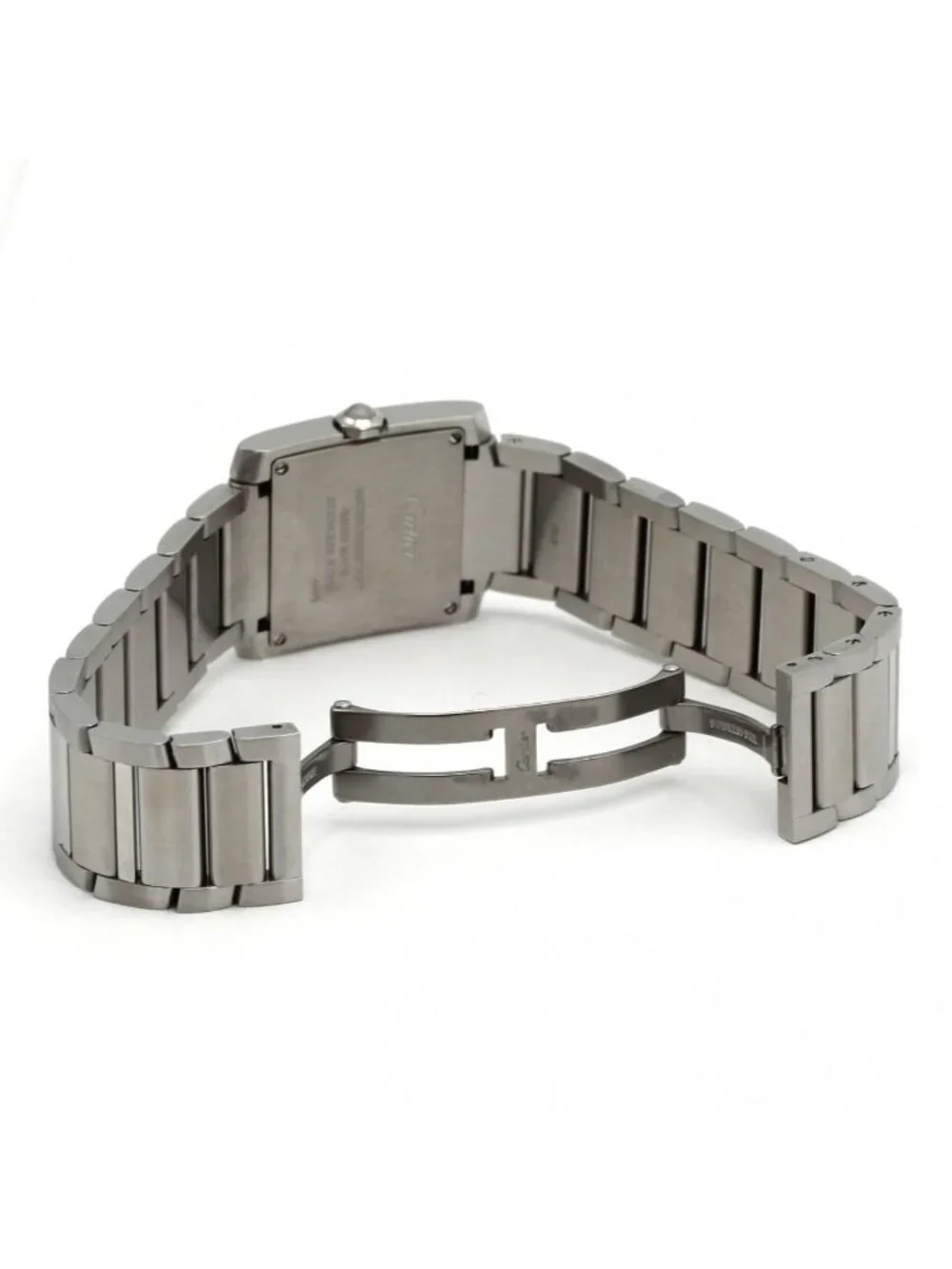 Cartier Tank Francaise MM Wsta SS Quartz Watch